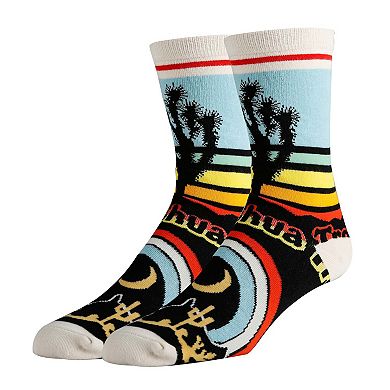 Men's Crew Socks -Joshua Tree