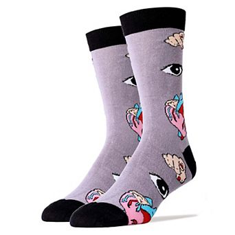 Men's Crew Socks -Eye Heart You
