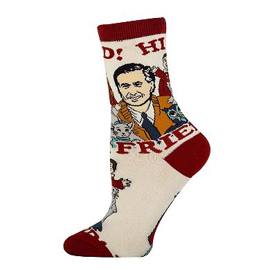 Women's Crew Socks -Hi, Friend!