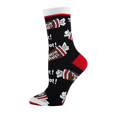Women's Crew Socks -Toot Toot Tootsie