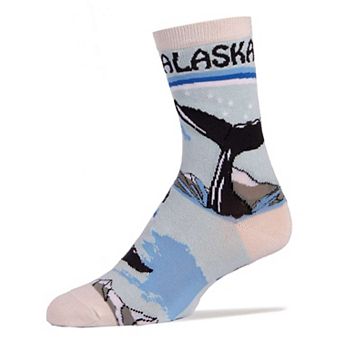 Men's Crew Socks -Alaska