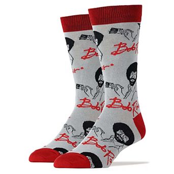 Men's Crew Socks -It's Bob Ross