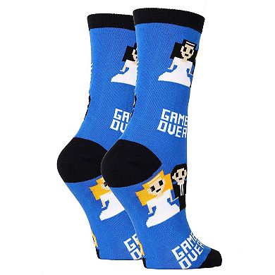 Women's Crew Socks -Game Over