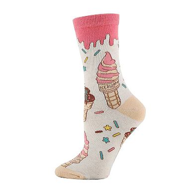 Women's Crew Socks -Ice Dreams