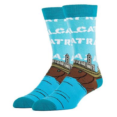 Men's Crew Socks -Alcatraz