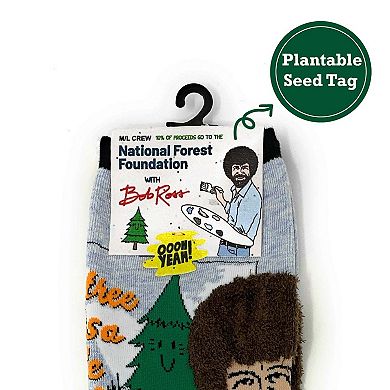 Men's Crew Socks -Hug A Tree