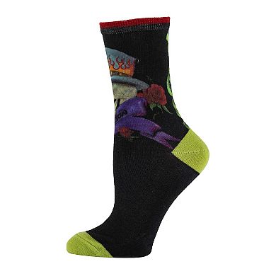 Women's Crew Socks -Poison