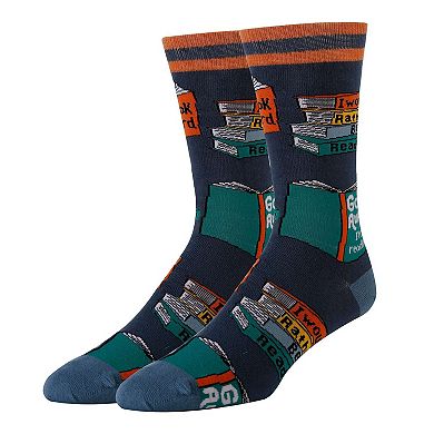 Men's Crew Socks -I'm Reading