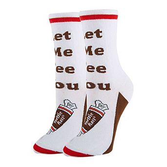 Women's Crew Socks -Let Me See U Tootsie