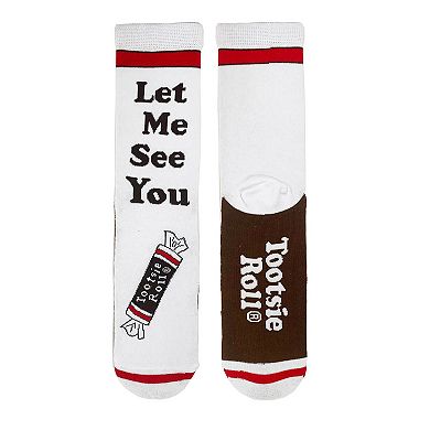 Women's Crew Socks -Let Me See U Tootsie