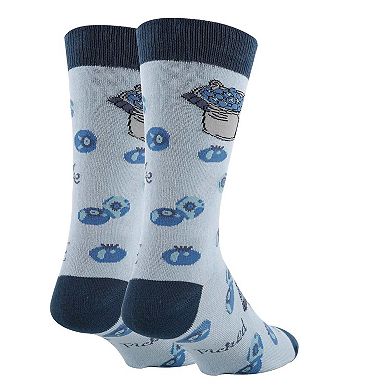Men's Crew Socks -A Little Blue