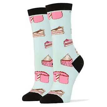 Women's Crew Socks -Cake Party