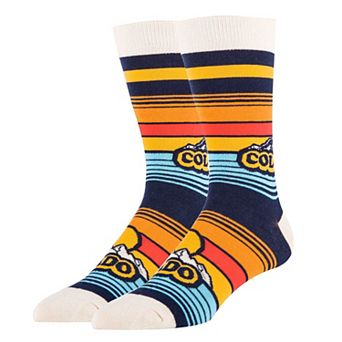 Men's Crew Socks -Colorado