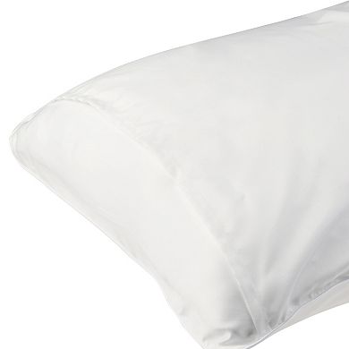 Silk Pillowcase for Skin Set of 2 with Envelope Closure, Queen (20"x30")