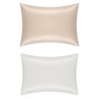 Silk Pillowcase for Skin Set of 2 with Envelope Closure, Queen (20"x30")
