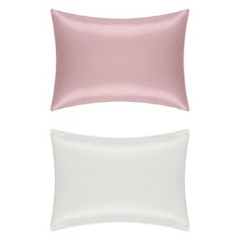 Silk Pillowcase for Skin Set of 2 with Envelope Closure, Queen (20"x30")