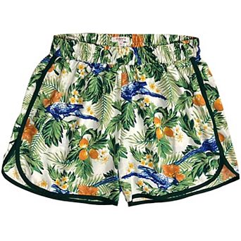 Women's Boho Beach Pants Elastic Waist Casual Shorts