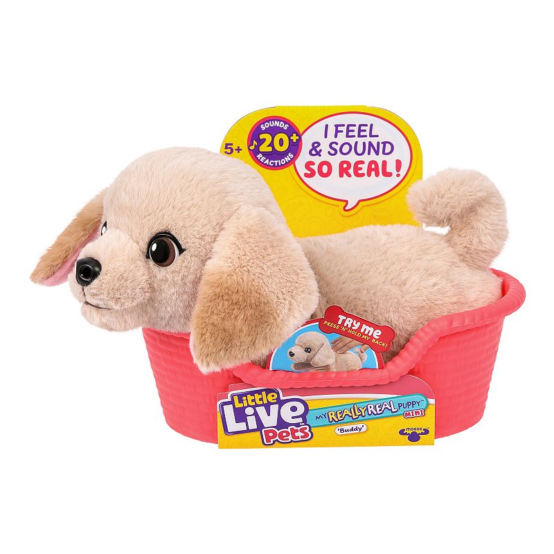 Little Live Pets My Really Real Puppy Minis Interactive Toy - Buddy