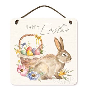 COURTSIDE MARKET Happy Easter Sign Wall Decor