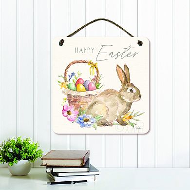 COURTSIDE MARKET Happy Easter Sign Wall Decor