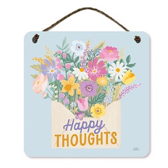 COURTSIDE MARKET Spring Meadow VIII Sign Wall Decor
