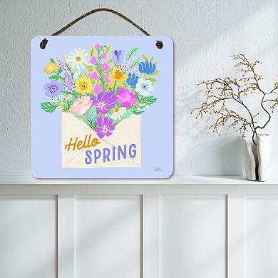 COURTSIDE MARKET Spring Meadow VII Sign Wall Decor