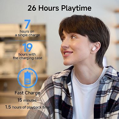 Edifier X1 Lite True Wireless Earbuds, Bluetooth 5.4 Earphones with 26 Hours Playtime