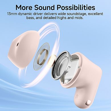 Edifier X1 Lite True Wireless Earbuds, Bluetooth 5.4 Earphones with 26 Hours Playtime
