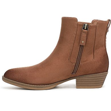 Dr. Scholl's Mara Women's Chelsea Boots Faux Leather Slip-On Ankle Boots