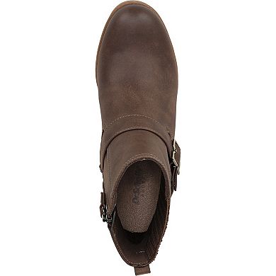 Dr. Scholl's Parker Women's Faux Leather Zip Ankle Boots