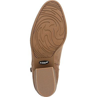 Dr. Scholl's Lainey Women's Faux Leather Short Boots with Block Heel