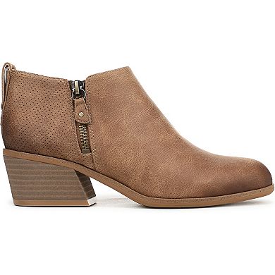 Dr. Scholl's Lainey Women's Faux Leather Short Boots with Block Heel