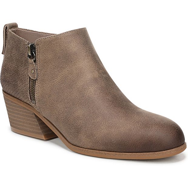 (取寄) ドクターショール レディース レイニー ウェスタン ショート ブーツ Dr. Scholl's women Lainey Western Short Boots Taupe Dr. Scholl's Lainey Women's Short Boots with Block Heel
