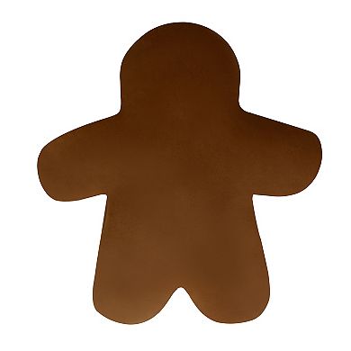St. Nicholas Square Gingerbread Boy Decorative Pillow