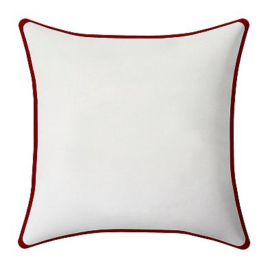 St. Nicholas Square Candy Cane Toss Decorative Pillow