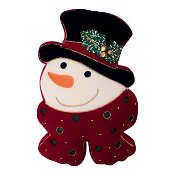 St. Nicholas Square® Snowman Head Decorative Pillow