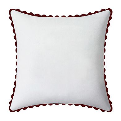 St. Nicholas Square Fa La La Lights Decorative Pillow