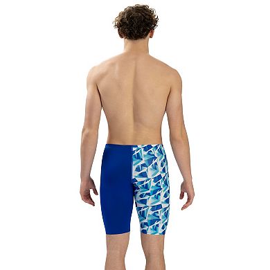 Men's Little Dolfin Chlorine-Resistant Jammer Swim Bottoms in Wrapped Up Print