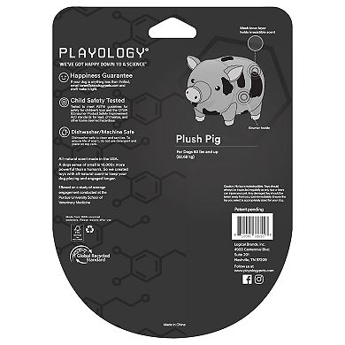 Playology Plush Large Pig Pork Sausage Pet Toy