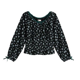 Girls 6-20 SO® Tie Lace Top in Regular & Plus Size