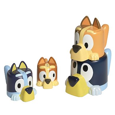 Bluey 4-pc. Family Bath Stacking Cup Toy Pourers