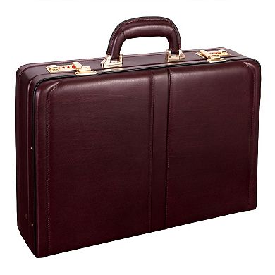 McKleinUSA Harper Leather 4.5-in. Expandable Attaché Briefcase