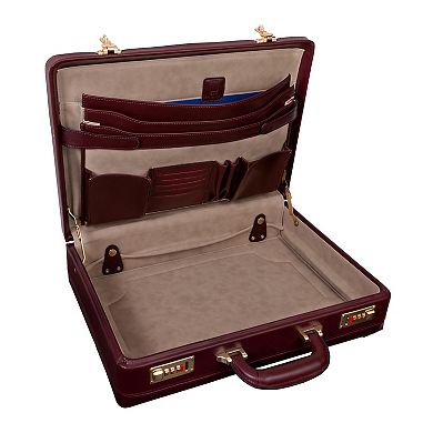 McKleinUSA Harper Leather 4.5-in. Expandable Attaché Briefcase