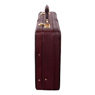 McKleinUSA Harper Leather 4.5-in. Expandable Attaché Briefcase