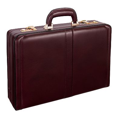 McKleinUSA Harper Leather 4.5-in. Expandable Attaché Briefcase
