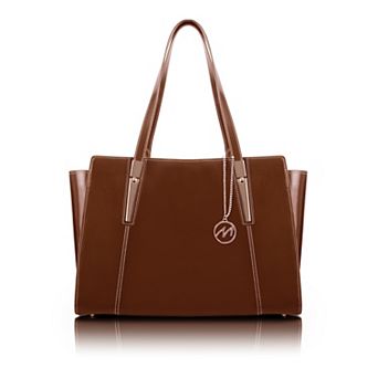 McKleinUSA Aldora Leather Tote with Tablet Pocket
