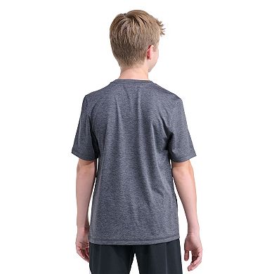 Boys 8-20 adidas Short Sleeve Melange Lineage Tee