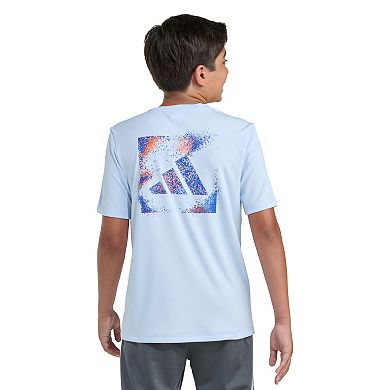 Boys 8-20 adidas Short Sleeve Spray Gradient Graphic Tee