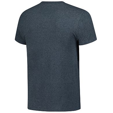 Men's Heather Charcoal Washington State Cougars Logo T-Shirt