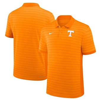 Men's Nike Tennessee Orange Tennessee Volunteers 2025 Early Season Coaches Sideline Victory Stripe Dri-FIT Polo